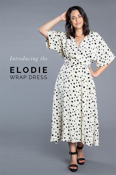 elodie wrap dress pattern